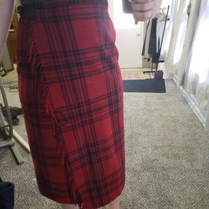 EDDIE BAUER blanket skirt